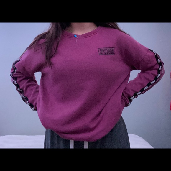 Maroon pink crewneck - Picture 2 of 5